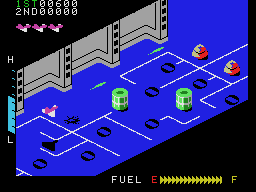 2) JEU CBS COLECOVISION  ZAXXON