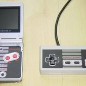 GBA SP et manette NES