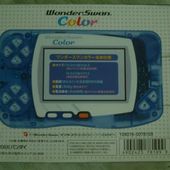 Boite de la WonderSwan Color CrystalBlue verso